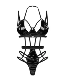 Body w stylu wet look