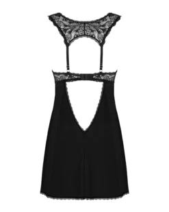 Czarna babydoll i stringi