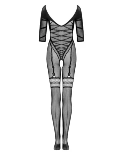 Czarne bodystocking