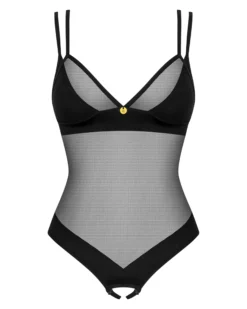 Czarne body z otwartym krokiem