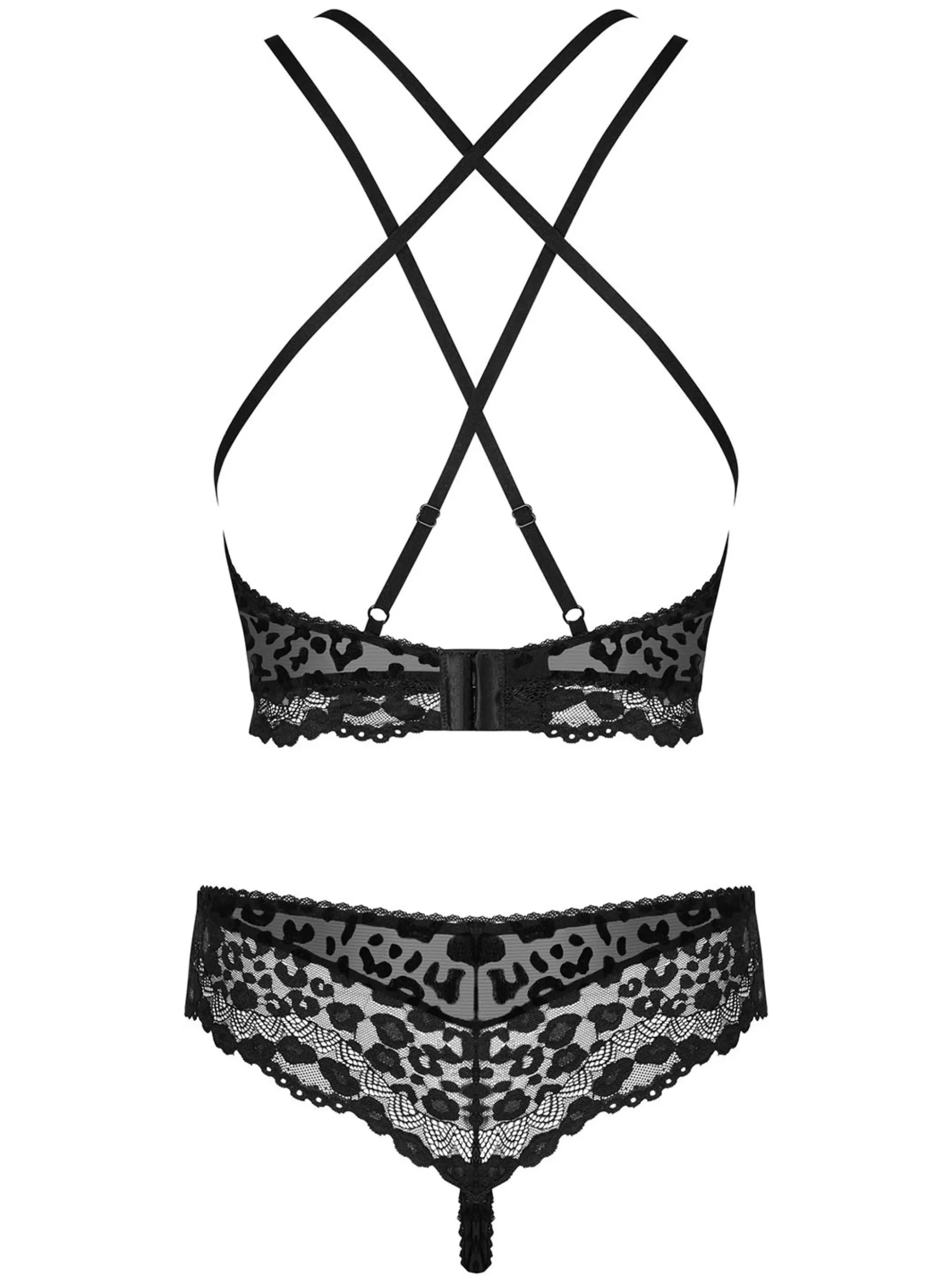 Komplet bielizny: top i stringi