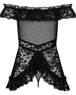 Koronkowa babydoll i stringi