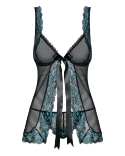 Romantyczna babydoll i stringi
